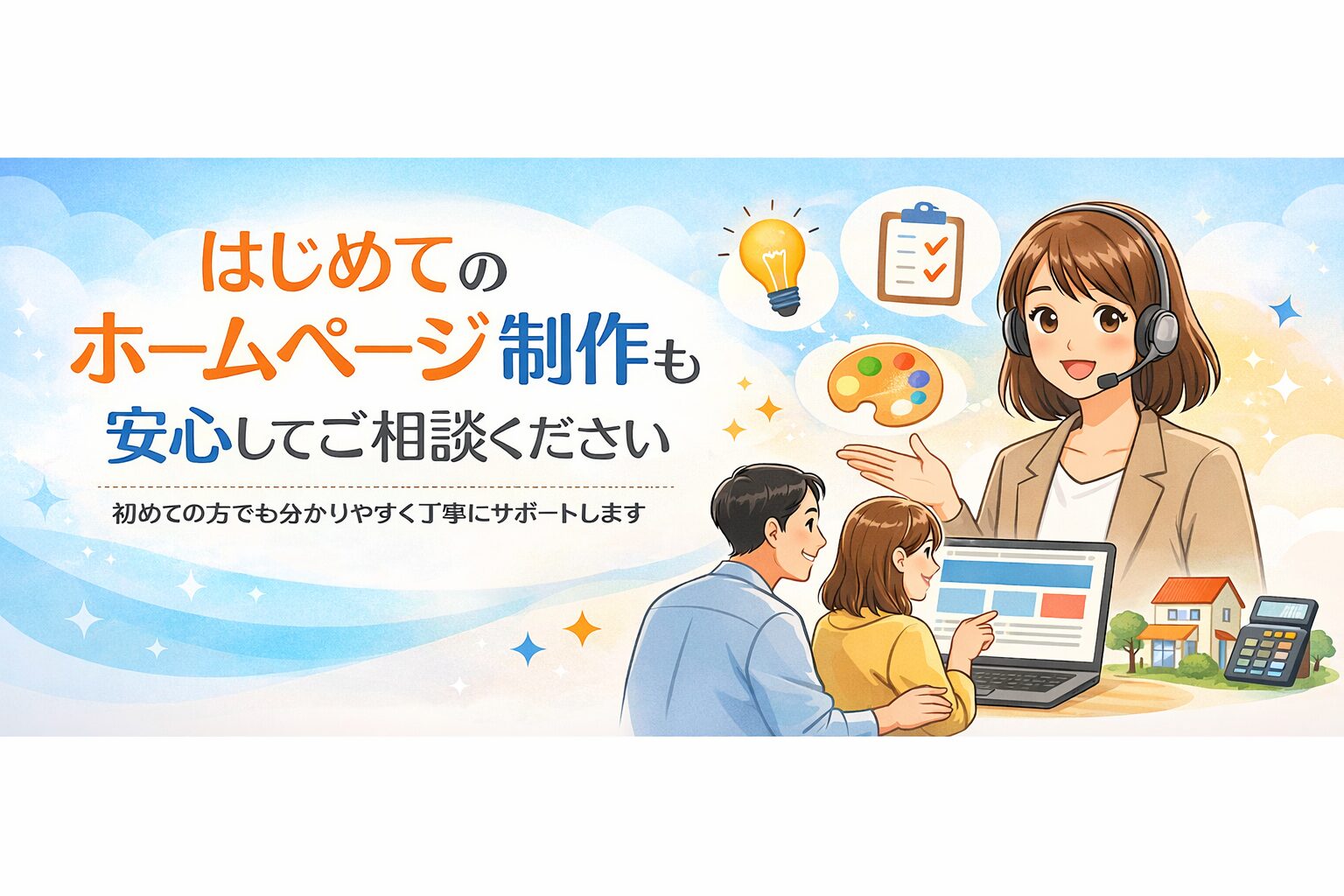 ホームページ作成ご希望内容フォーム